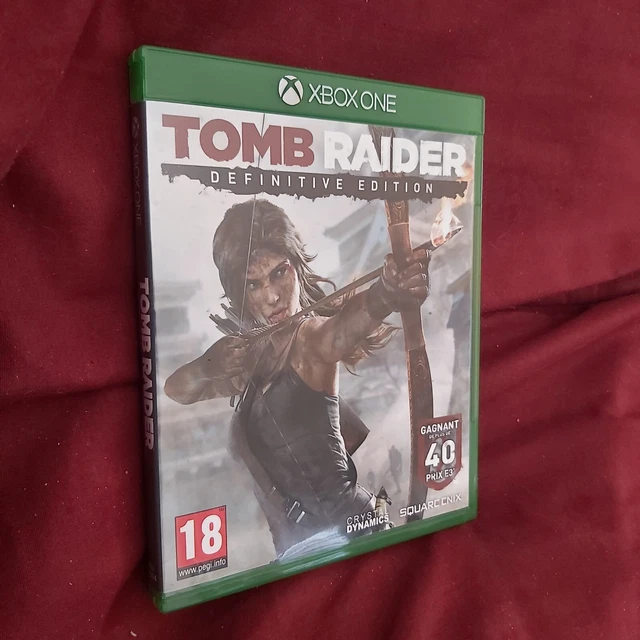 coffret jeu XBOX ONE xbox one TOMB RIDER DEFINITIVE EDITION SUPER ETAT