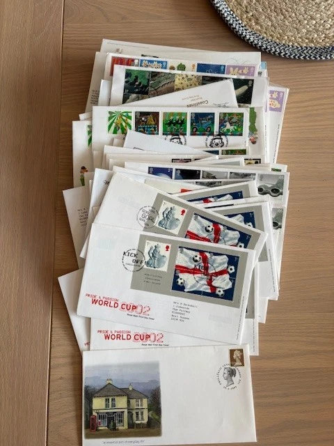 WORLD CUP 1966 Royal Mail Old First Day Cover Stamps Autographs