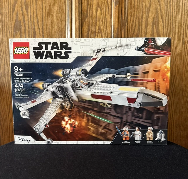 LEGO STAR WARS 75301 Luke Skywalker's X-Wing Fighter Retired Factory ...