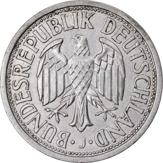 [#779892] Münze, Bundesrepublik Deutschland, 2 Mark, 1951, Hambourg, SS, Copper-