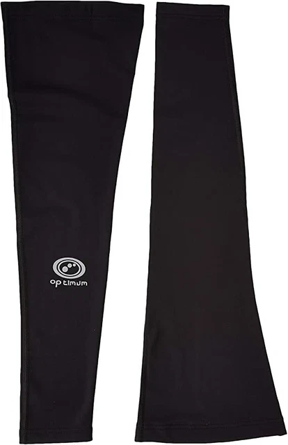 Optimum Men’s Hawkley Cycling Leg Warmers Stretchable Gel Grippers Size M