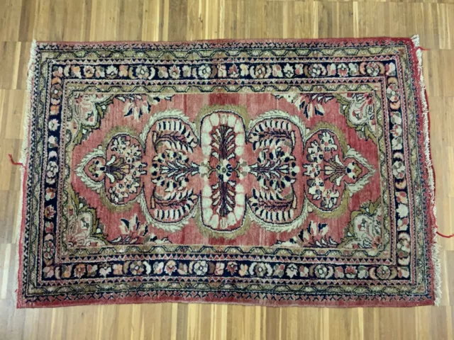 ORIENTTEPPICH TÜRKISCH TEPPICH HANDGEKNÜPFT AUS WOLLE 165x108cm