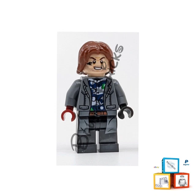 LEGO JURASSIC WORLD T. Rex Breakout Rainn Delacourt Split From Set