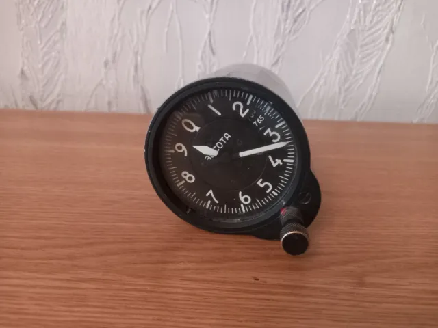 Vintage aviation altimeter of the USSR