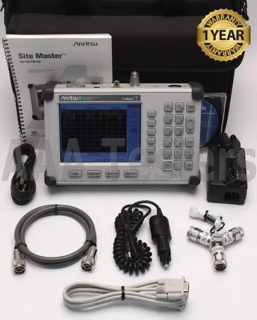 Anritsu SiteMaster S820D Broadband Cable & Antenna Analyzer Site Master S820