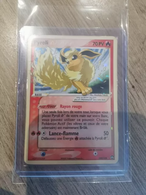 Carte Pokémon : Pyroli Star 100/108 Ex Gardiens du Pouvoir Française