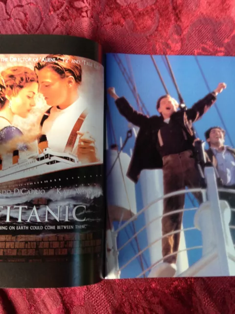  TITANIC 1997 MOVIE NOTEBOOK LEONARDO DiCAPRIO/ Winslet   SPECIAL PICTORIAL BOOK