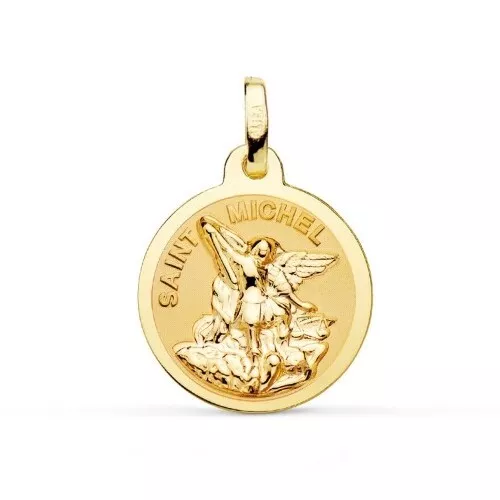 Médaille Saint Christophe Or Jaune 750 ml
