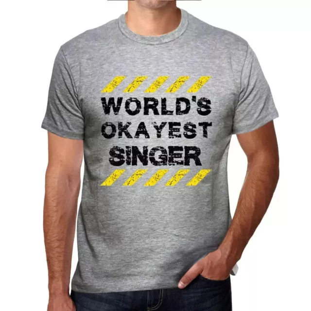 Camiseta Estampada para Hombre La Mejor Cantante Del Mundo – Worlds Okayest