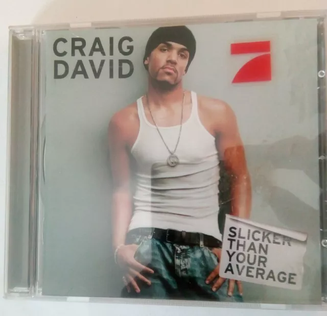 Cd Craig David-slicker Than Your Average Album 2002jewel Case13 trackZustand Gut 2