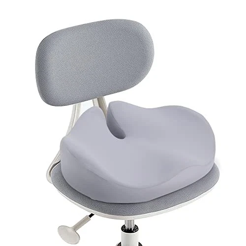 Foamula Seat Cushion for Office Chairs Memory Foam Sciatica Pain Pillow Seat ...