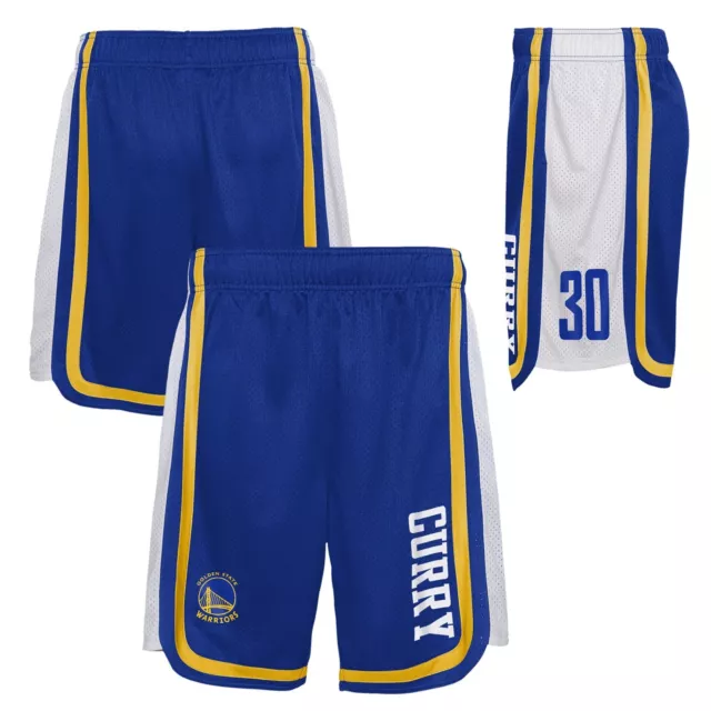 NBA short Trousers Golden State Warriors Stephen Curry Blue Hooper Ball