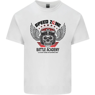 Speed Zone Motorcycle Motorbike Biker Mens Cotton T-Shirt Tee Top