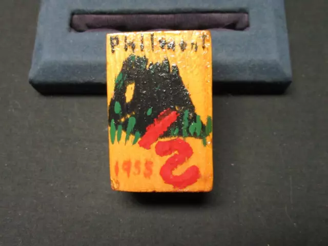 Philmont 1955 Hand Made Wooden Slide       GA4