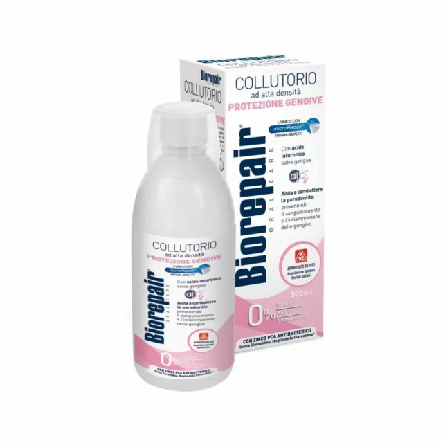 BIOREPAIR mouthwash for gum protection 500 ml