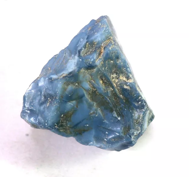 166.05 CT Naturel non Traité Australien Bleu Opale Certifié Terre Mine Naturel