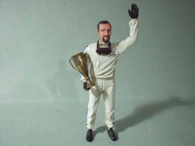 FIGURINE 1/18  STIRLING MOSS  VROOM  NOT PEINT  FOR  GP REPLICAS  CMC  CMC SPARK 