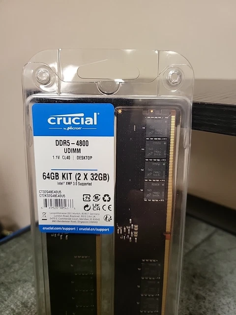 OWC 64GB (2x32GB) Replacement For Crucial CT2K32G48C40S5 - DDR5 4800 PC5-38400 CL40 2Rx8 262-Pin 1.1V Non-ECC SODIMM Memory Ram Module Upgrade - Foto 14