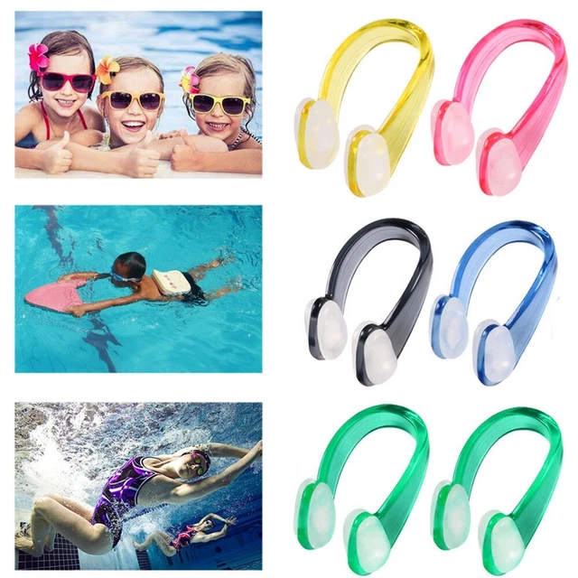 Tuta tappo per orecchie morbido in silicone nuoto tappo per orecchie accessori piscina nuoto clip naso