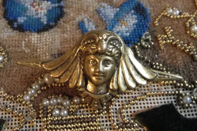 Broche Ancienne Notre Dame De La Garde Marseille - Bijou Vintage Argenté - Occasion Bon état