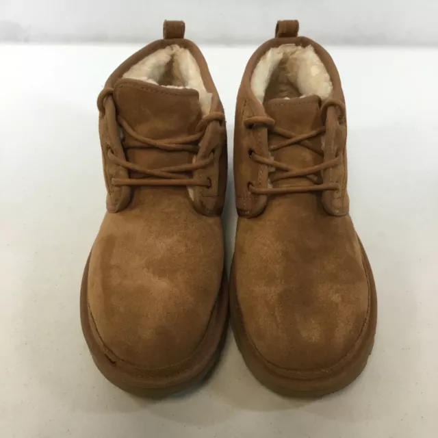UGG Neumel 1094269 Womens Brown Lace Up Round Toe Chukka Boots Size 11 Used