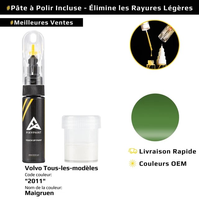 TRISTARcolor Peinture Voiture Kit Bombes De Peinture Pour Citroen EZR Gris Aluminium Metallic