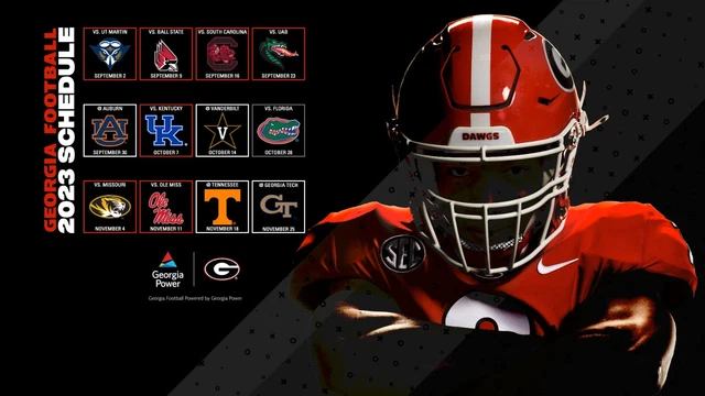 ______2 SEASON TICKETS: 2023 Georgia Bulldogs Football Lower Level