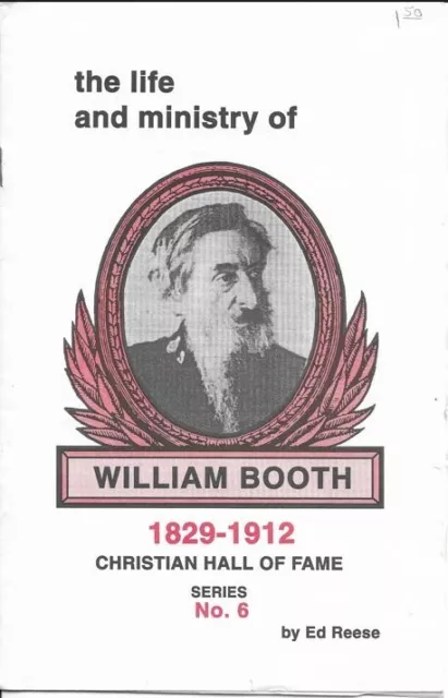 Christian Hall Of Fame Series No 6, William Booth By Ed Reese