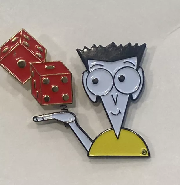 eBay Live DUMMIES PINS MINT Promo From the FOR DUMMIES Books Dice Man