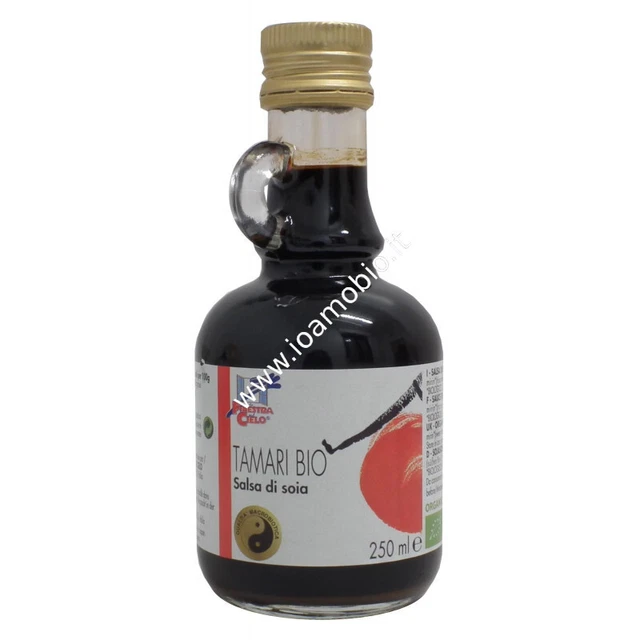Tamari Biologico 250ml - Salsa di Soia - Macrobiotica La Finestra sul Cielo