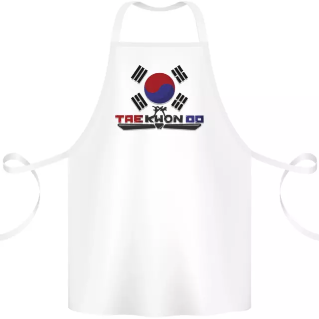 Taekwondo Fighter Mixed Martial Arts MMA Cotton Apron 100% Organic