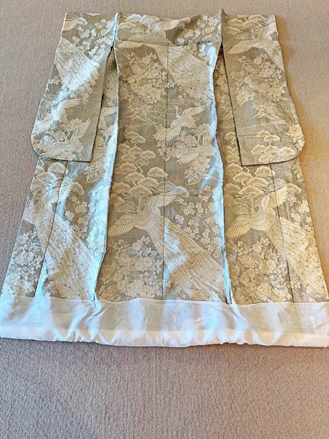 Japanese Kimono Uchikake New and Unused Wedding Pure Silk  japan 999