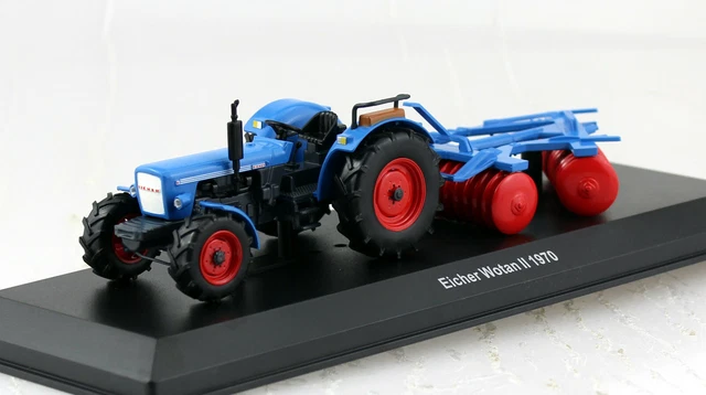 Eicher Wotan II 1968 Traktor Modell 1/32 - Mit Individuellem Wunschkennzeichen