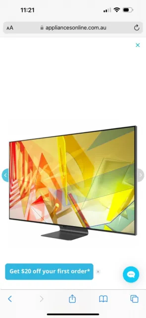 Samsung 65"Q95T QLED Smart 4K TV RRP $3000 Brand New In Box