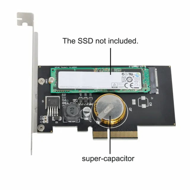 PCI-E 3.0 x4 to M.2 NGFF M Key SSD Nvme Card Adapter PCI Express