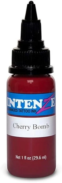 inchiostro per tatuaggi intense bomba ciliegia 1 oncia/30 ml (inchiostro originale)