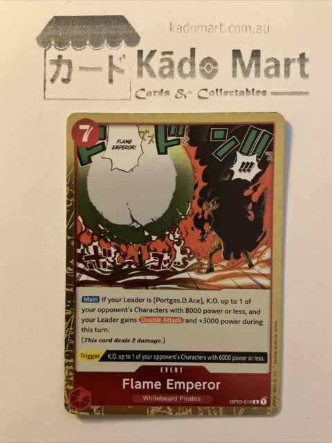 Kokoro OP03-062 R Mighty Enemies - ONE PIECE Card Game Japanese