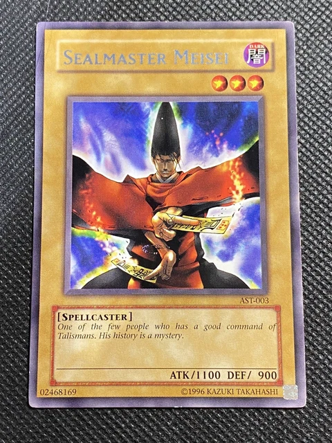 YuGiOh! - Sealmaster Meisei AST-003 Rate Unlimited Edition MP Ancient Sanctuary