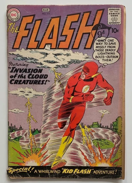 The Flash #111 (DC 1960) Silver Age issue.