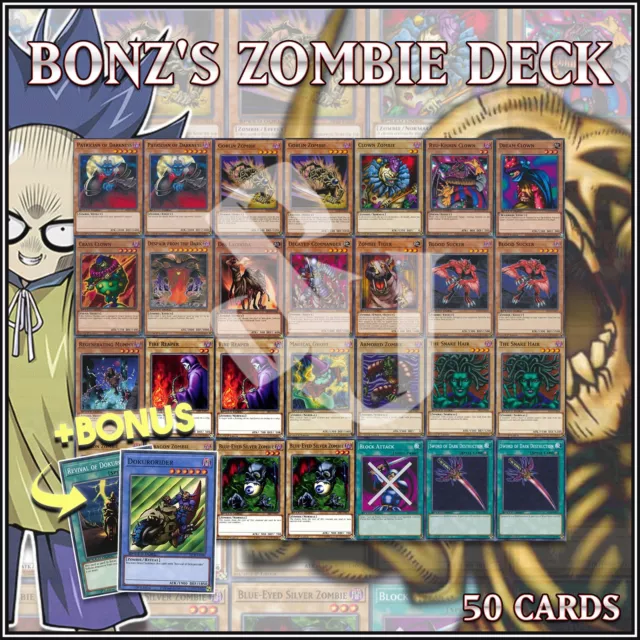 STARTER DECK BONZ 50 | Zombie Dragon Goblin Clown Despair from the Dark YuGiOh🧟