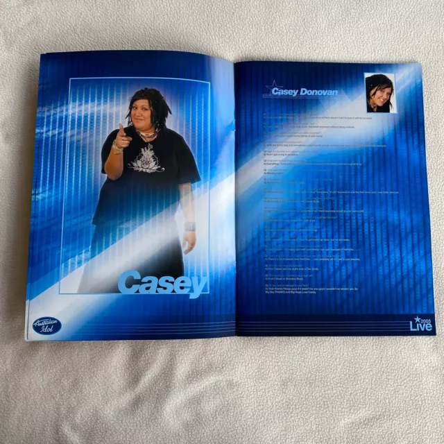 AUSTRALIAN IDOL : 2005 LIVE PROGRAM Concert 2