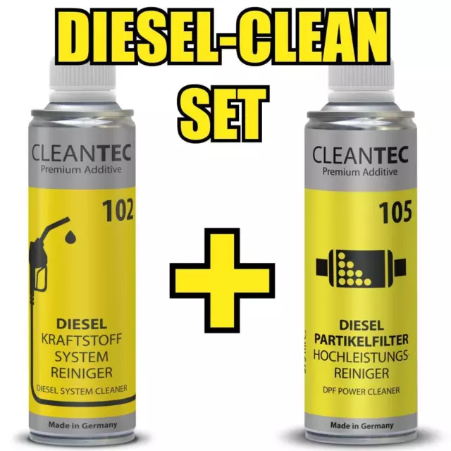 DIESEL CLEAN SET 102 & 105 - Cleaning Additive Set for Injection