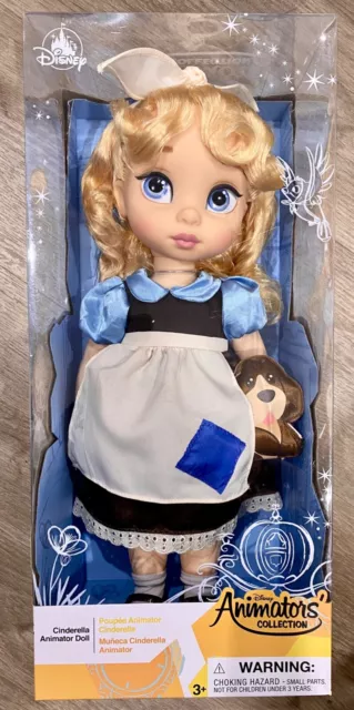 Disney Animators Collection Cinderella Doll 41cm 16" Girl Toddler Brand New