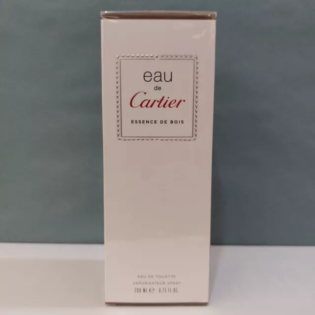 Eau De Cartier Essence De Bois Edt 200 Ml  Spray Originale