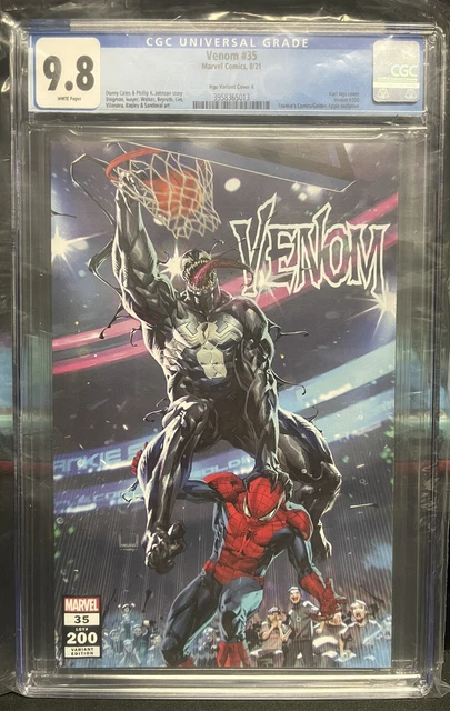 Venom 35 Cgc 9.8 Kael Ngu Trade Variant - Marvel Comics 2021