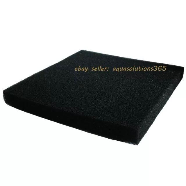 Bio Sponge Filter Media Pad Cut-to-fit Foam 17.7" Square for Aquarium Fish Tank