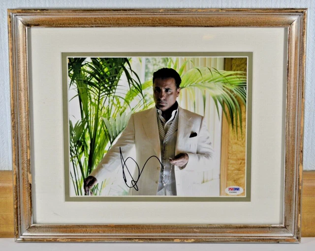 Andy Garcia Actor Autographed Framed 8"x10" Photo w/PSADNA COA CRM