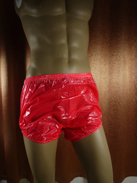 2* PIEZAS Nuevos PANTALONES DE PLÁSTICO PARA ADULTOS PVC incontinencia #P005-8 XL*2