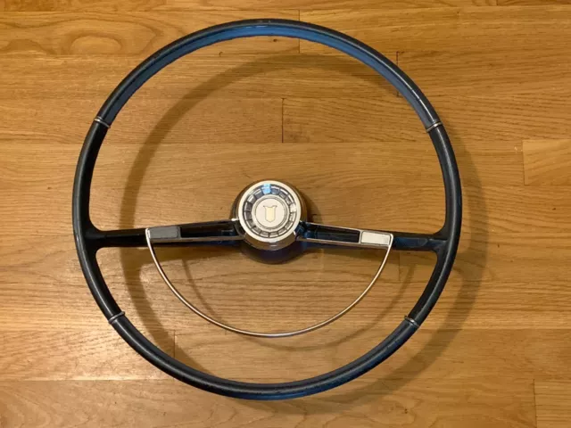 Original 1962-1965 Chevy Nova Steering Wheel with Horn Ring OEM