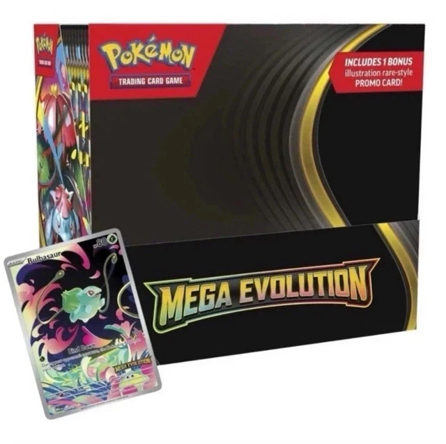 PRESALE POKÉMON MEGA Evolution Enhanced Booster Display Box 36 packs ...